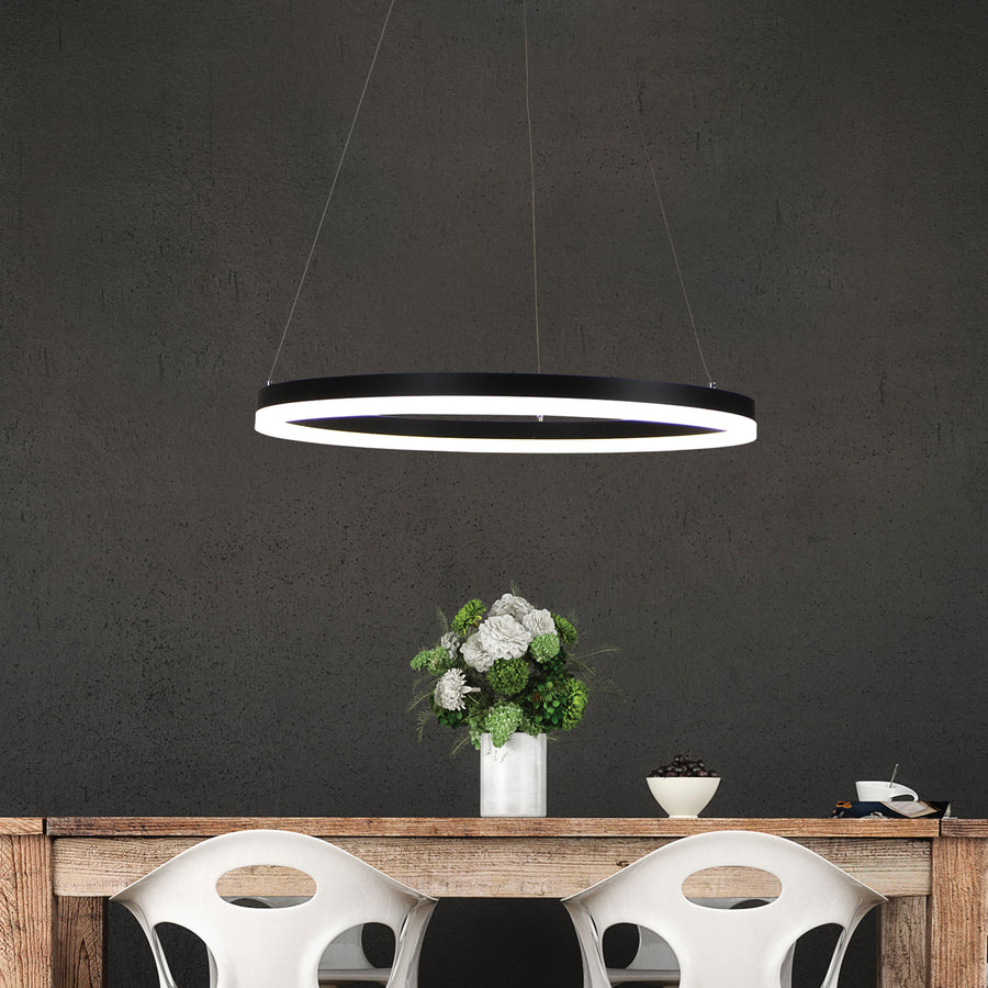 CRONUS.60 CTS Modern TriColour LED Halo Pendant pendant