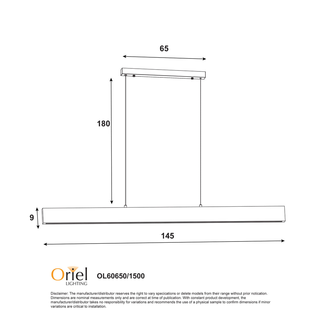 LANGTOFT Ash Wood TriColour LED Pendant Pendant