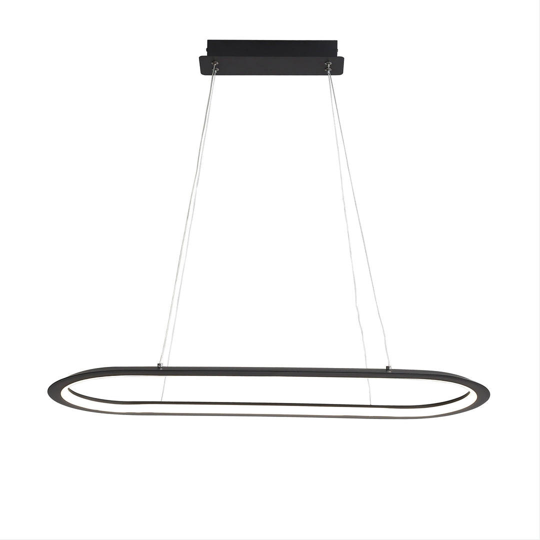 OVALE CTS LED Pendant Black Pendant