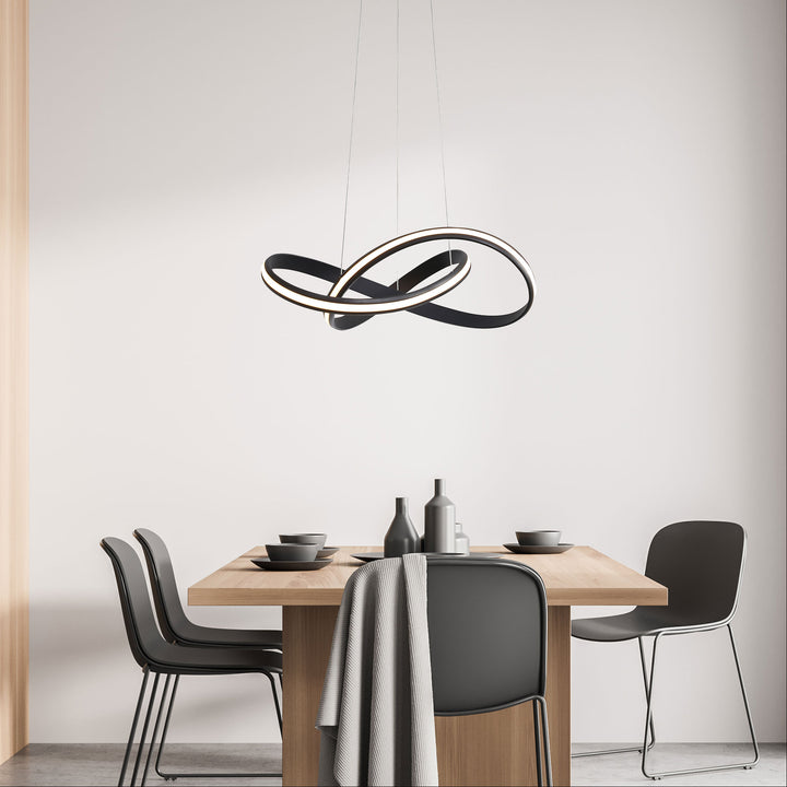 SPIRA BLACK CTS LED Pendant Pendant