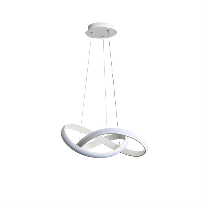 SPIRA BLACK CTS LED Pendant White Pendant