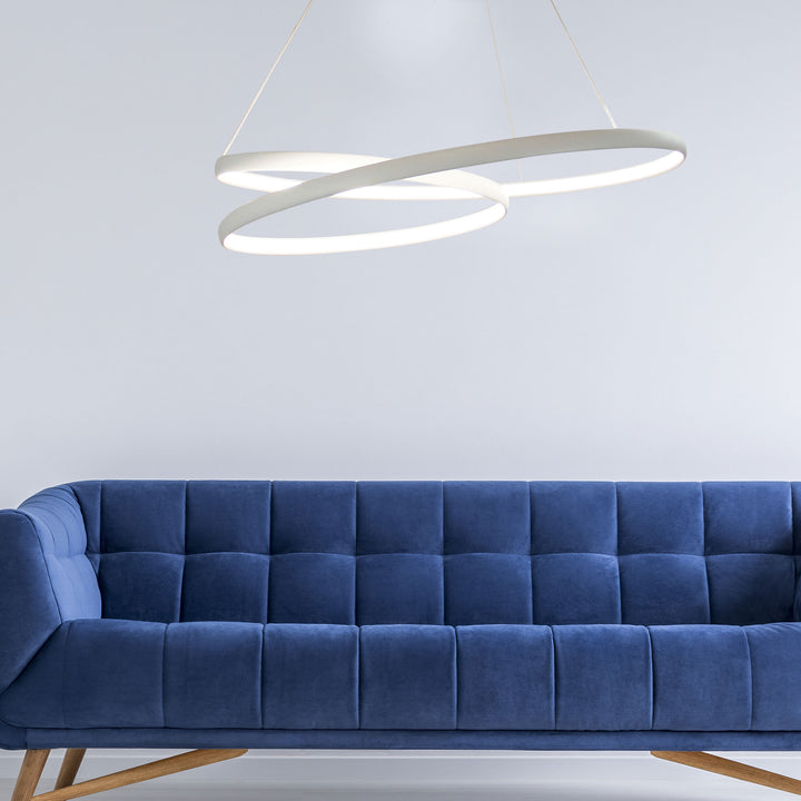INFINITY Modern LED Spiral Pendant 4000k Pendant