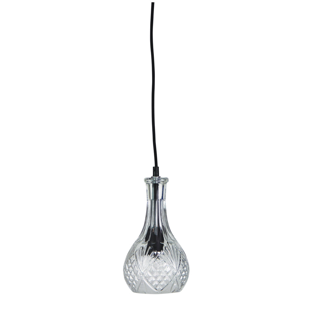 DECANT Retro Vintage Cut Glass Pendant DECANT 1 Pendant