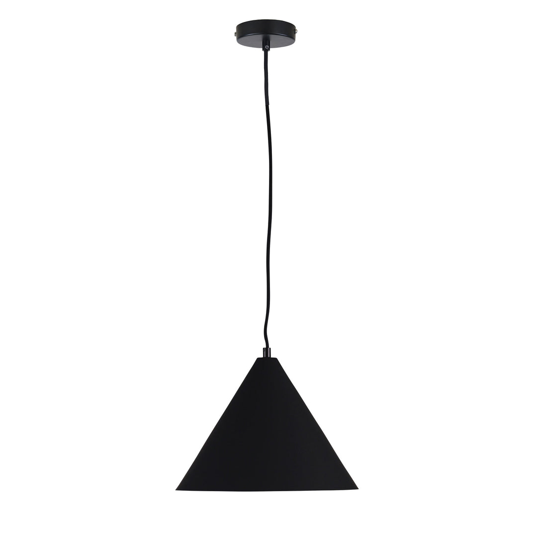 CONIC.28 Stylish Conical Black Pendant Black Pendant