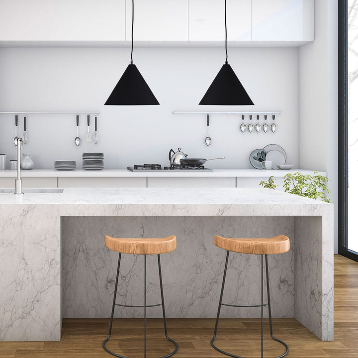 CONIC.28 Stylish Conical Black Pendant Pendant