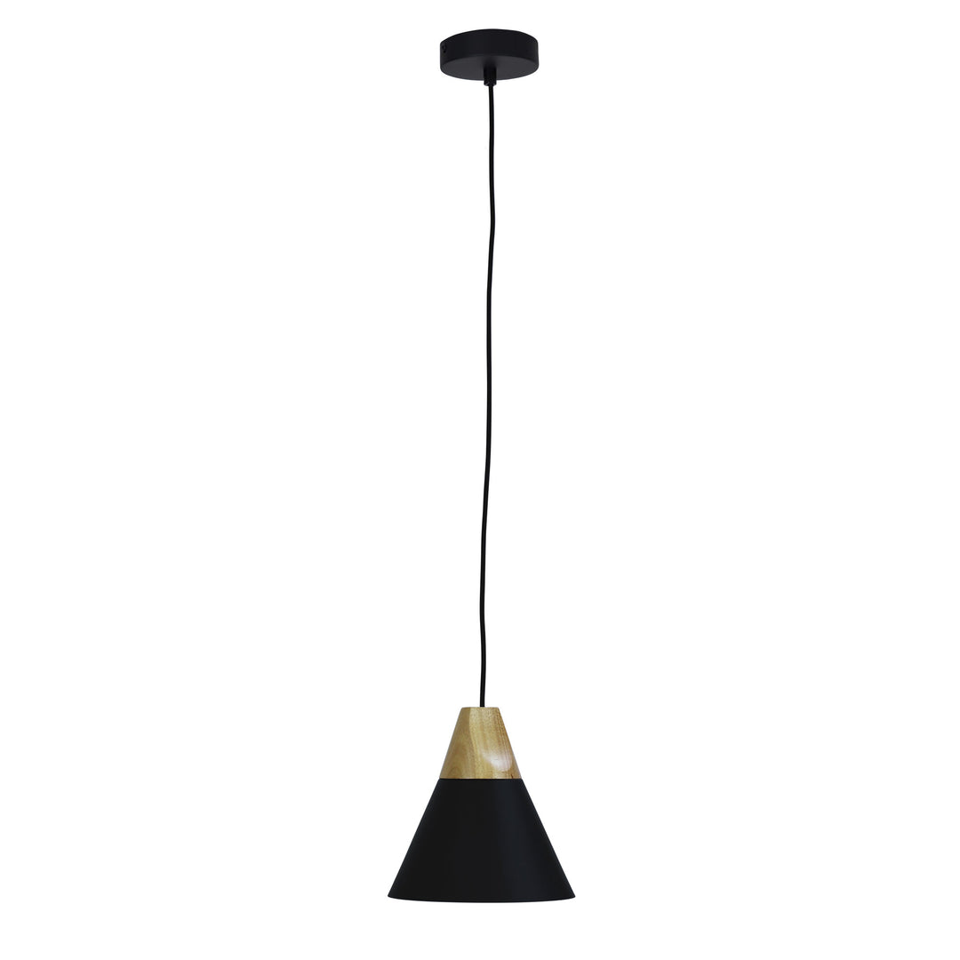 TRIGO.20 Stylish Conical Pendant Black Pendant