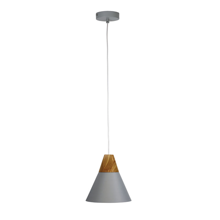 TRIGO.20 Stylish Conical Pendant Grey Pendant