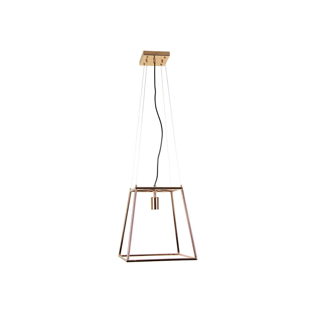 JAMES Copper Geometric Pendant Pendant
