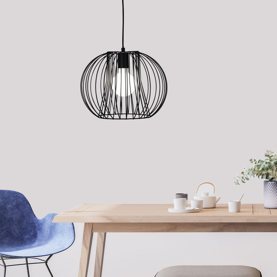 MALO.35 Black Wire Pendant Pendant