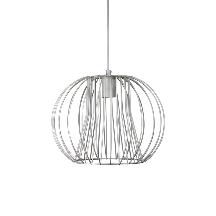 MALO.35 Black Wire Pendant White Pendant