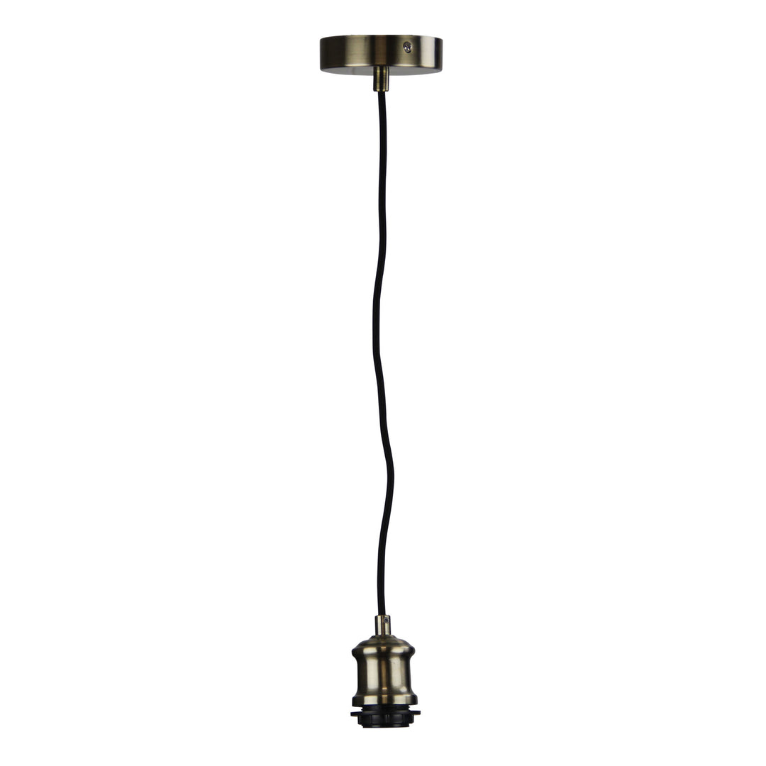 ALBANY CORD Antique Brass Pendant