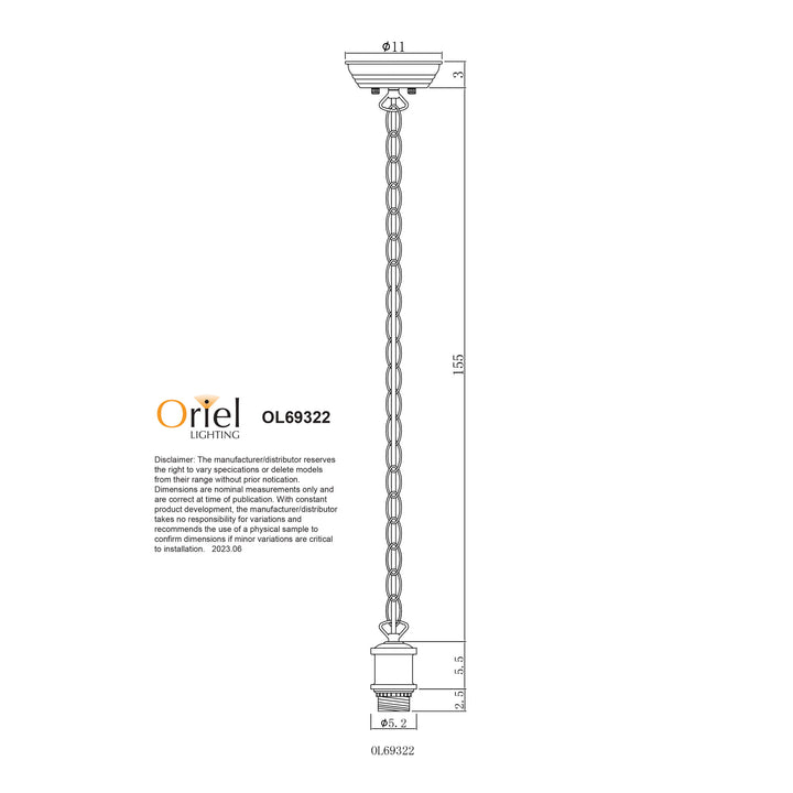 ALBANY CHAIN CORD Pendant