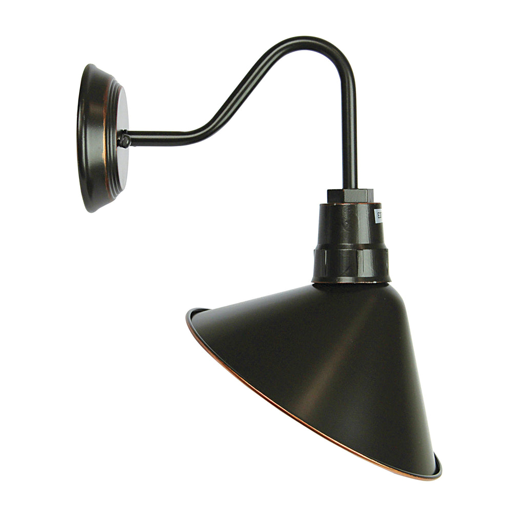 DERWENT Industrial Vintage Style Wall Light in Dark Bronze Bronze WALL LIGHT