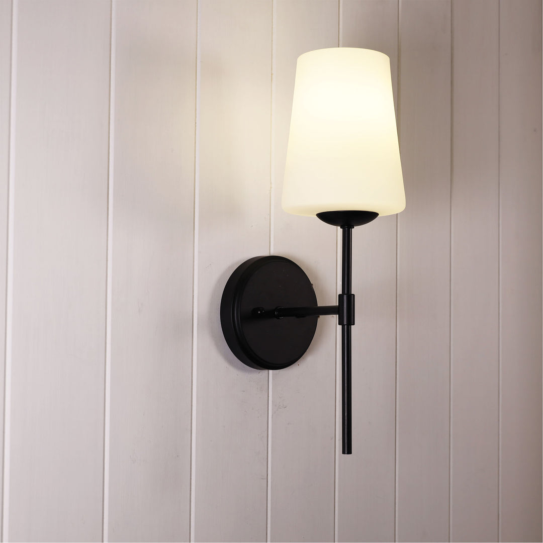 KINBURY Glass Wall Light WALL LIGHT