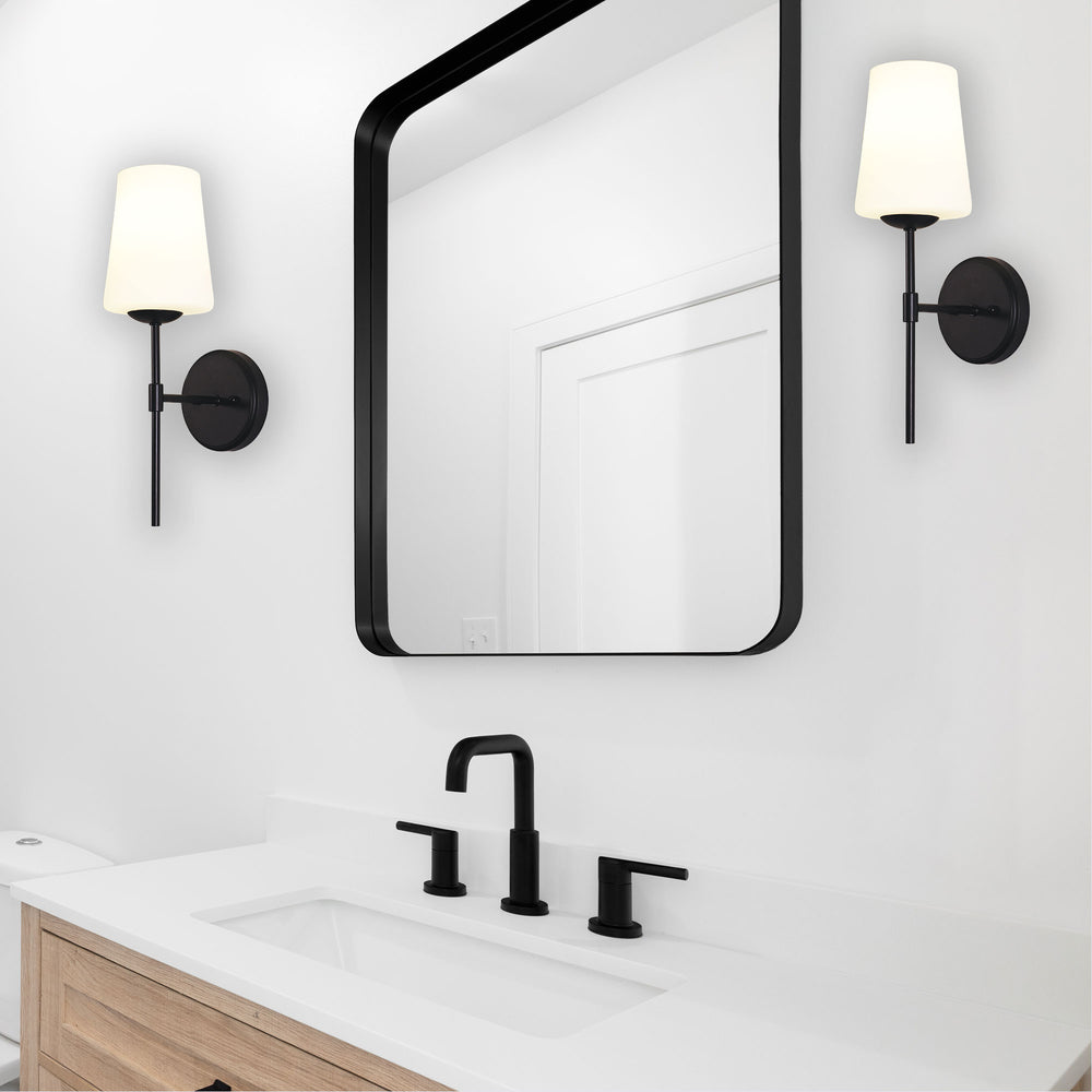 KINBURY Glass Wall Light WALL LIGHT
