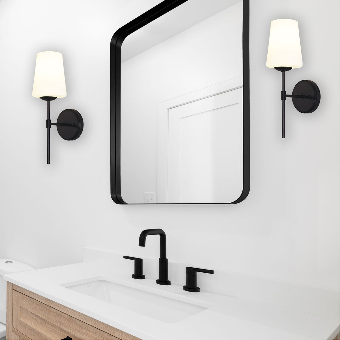 KINBURY Glass Wall Light WALL LIGHT