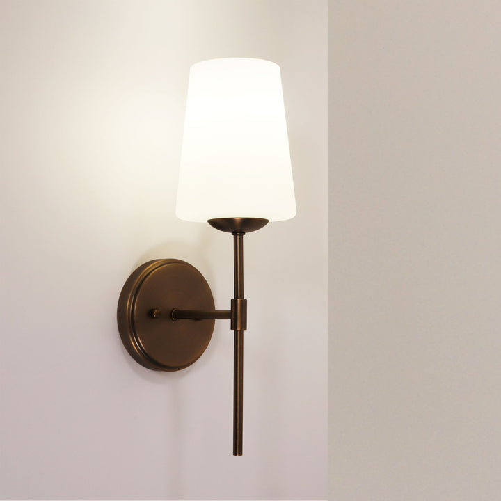 KINBURY Glass Wall Light WALL LIGHT