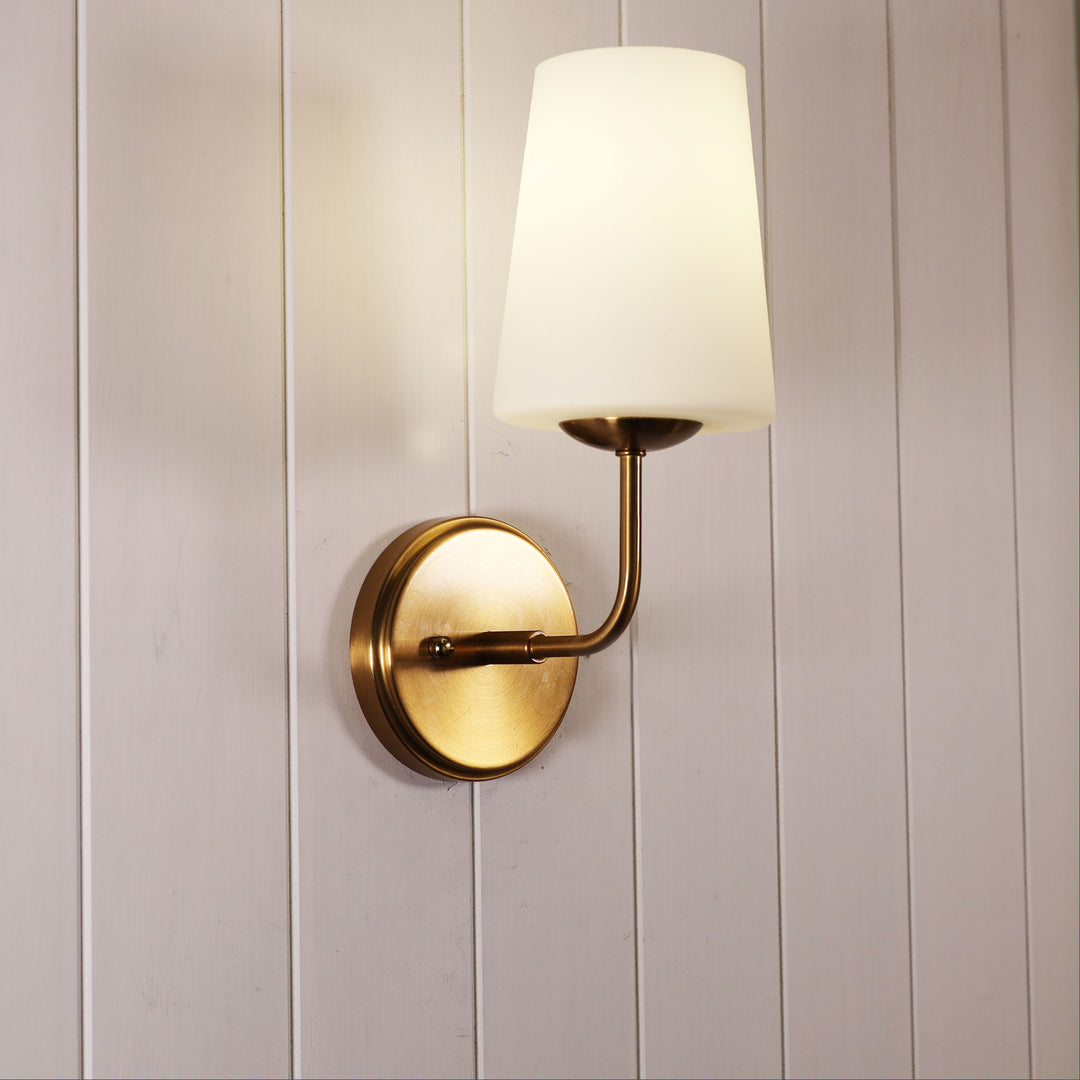 HOPLEY Glass Wall Light WALL LIGHT
