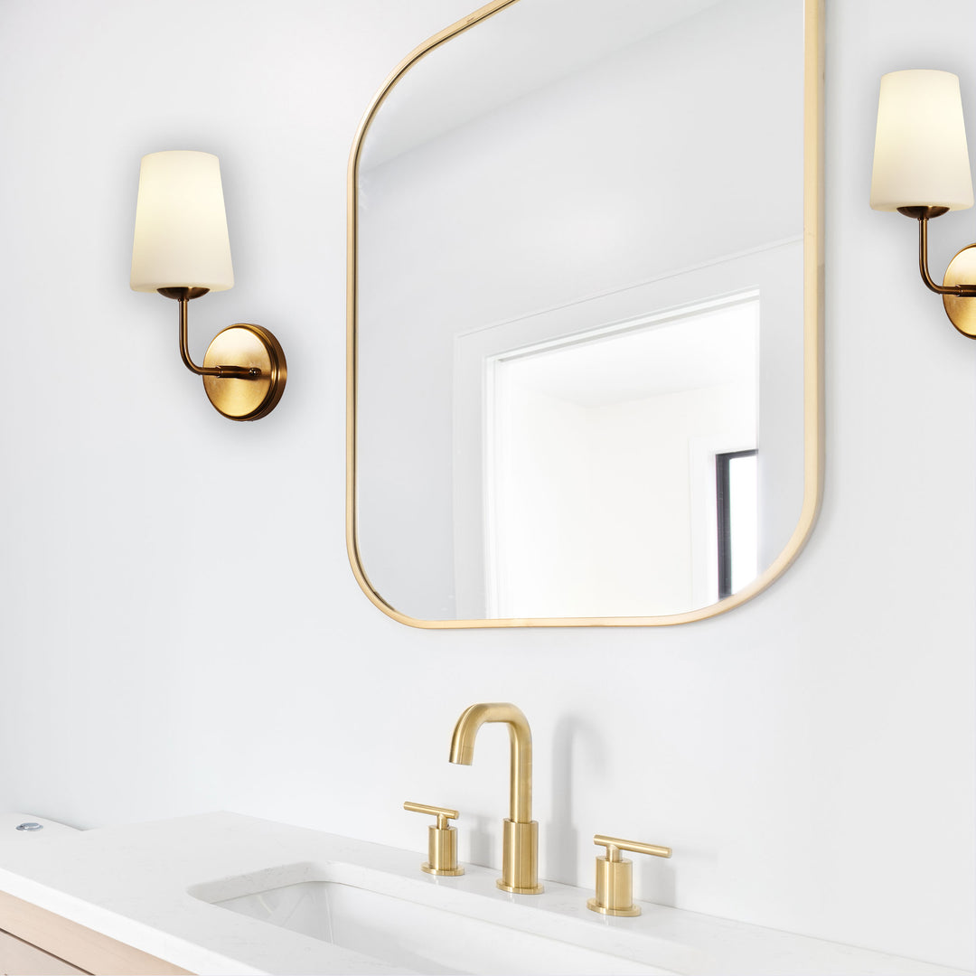 HOPLEY Glass Wall Light WALL LIGHT