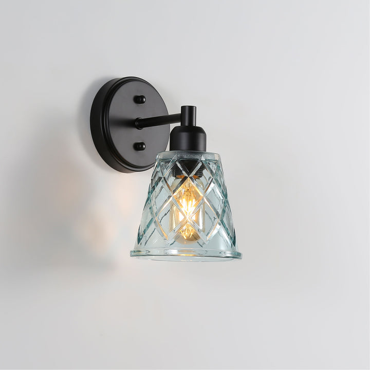 DRAM WALL LIGHT Vintage Cut Glass Wall Light WALL LIGHT