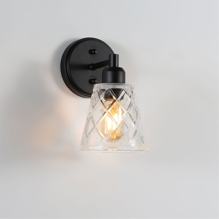 DRAM WALL LIGHT Vintage Cut Glass Wall Light WALL LIGHT