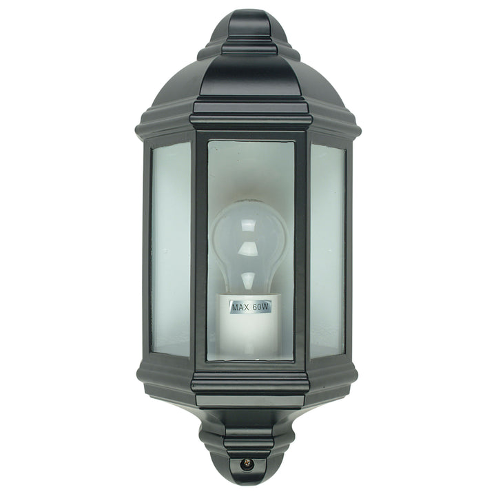 FENCHURCH Traditional Outdoor Wall Sconce Black WALL LIGHT