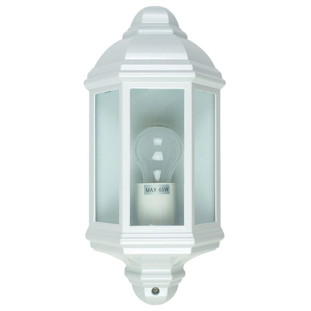 FENCHURCH Traditional Outdoor Wall Sconce White WALL LIGHT