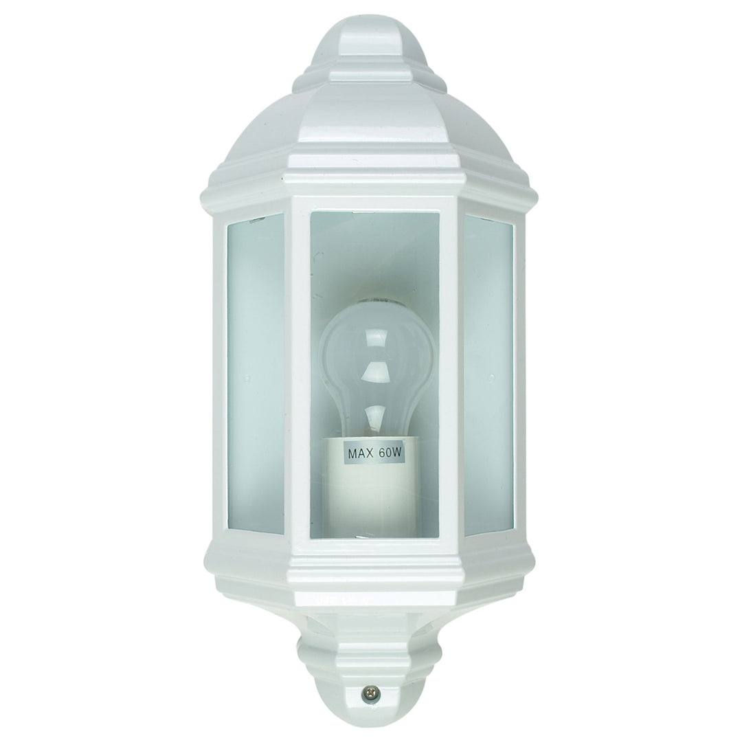 FENCHURCH Traditional Outdoor Wall Sconce White WALL LIGHT