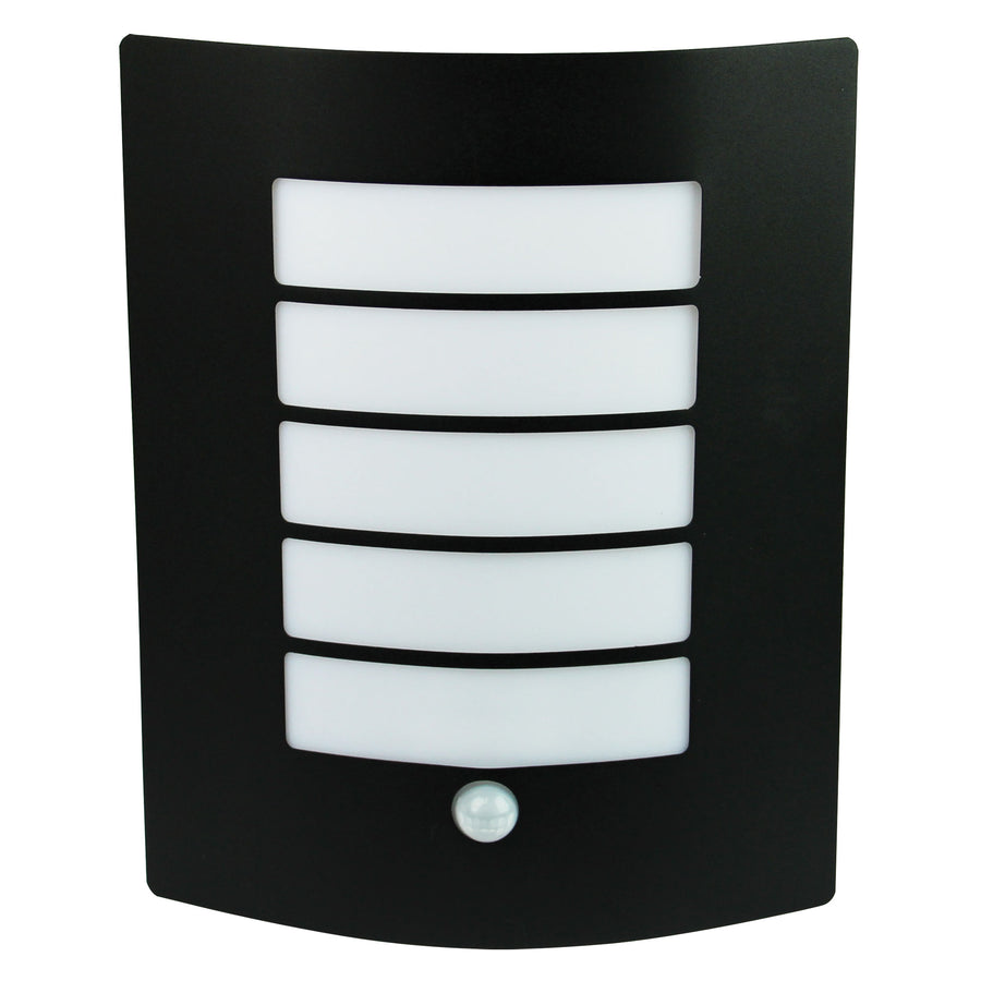 CHEETA SENSOR Outdoor Wall Sconce with Sensor Black WALL LIGHT