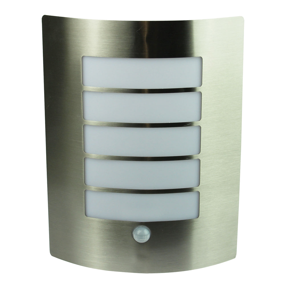 CHEETA SENSOR Outdoor Wall Sconce with Sensor Stainless steel WALL LIGHT