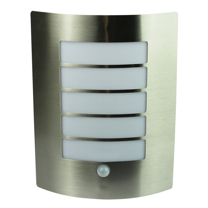 CHEETA SENSOR Outdoor Wall Sconce with Sensor Stainless steel WALL LIGHT