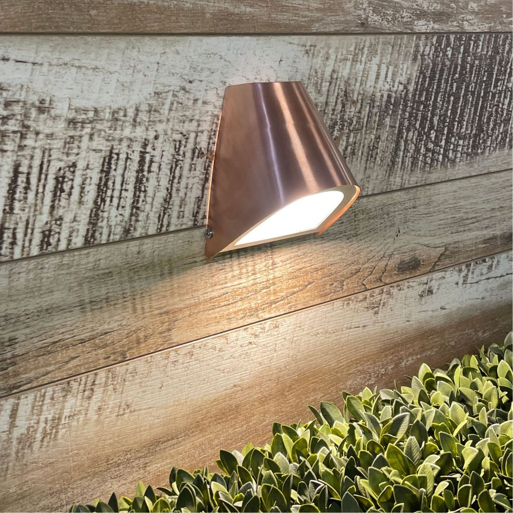 BRAVA 240V Real Copper Outdoor Wall Light WALL LIGHT