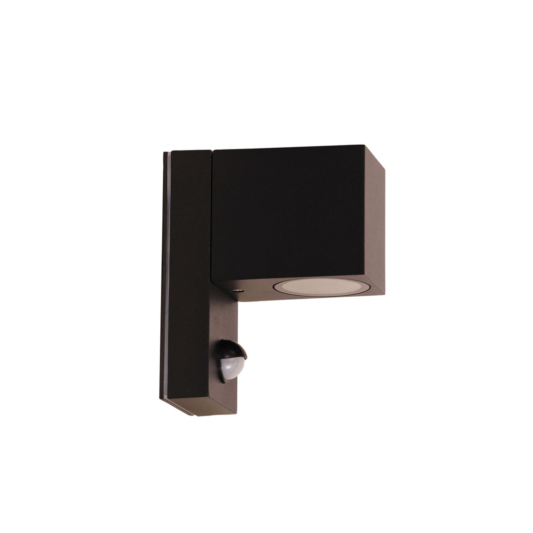 ATLAS Outdoor Sensor Light Black WALL LIGHT