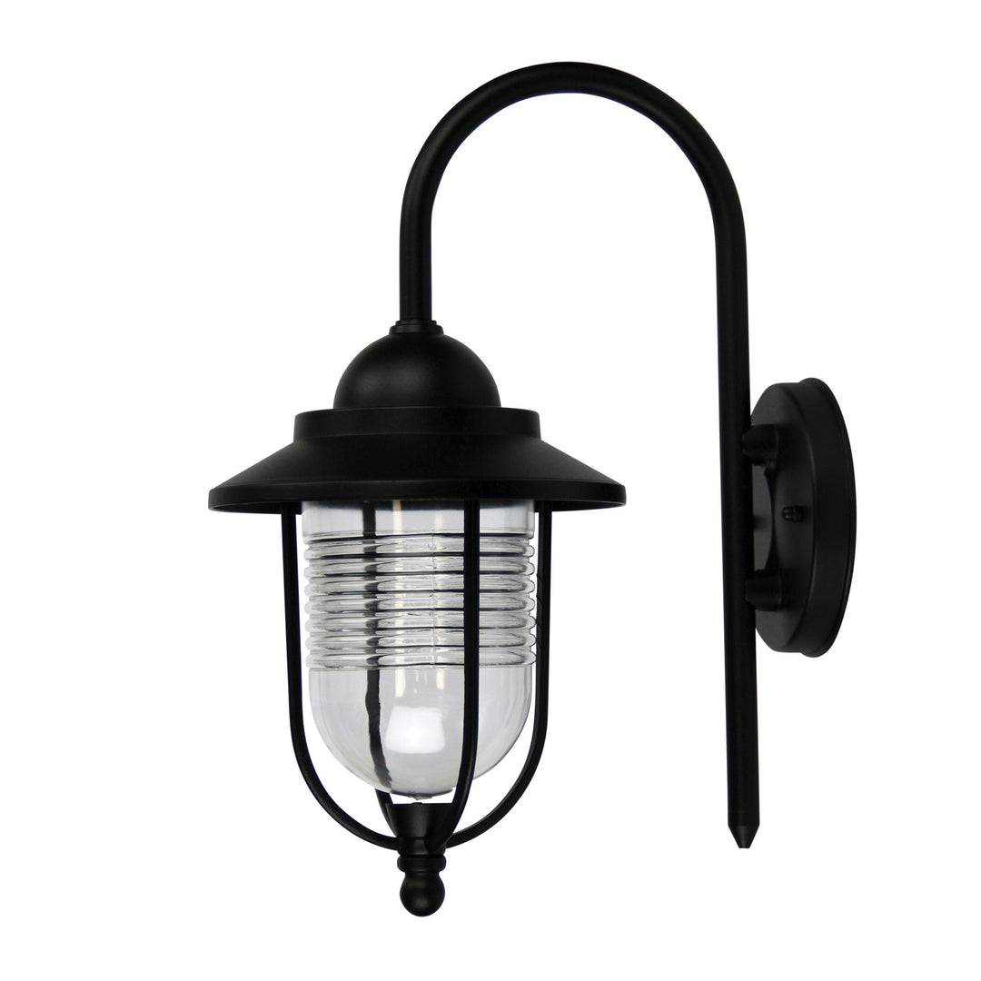 DOMO Contemporary Coach Light Black WALL LIGHT