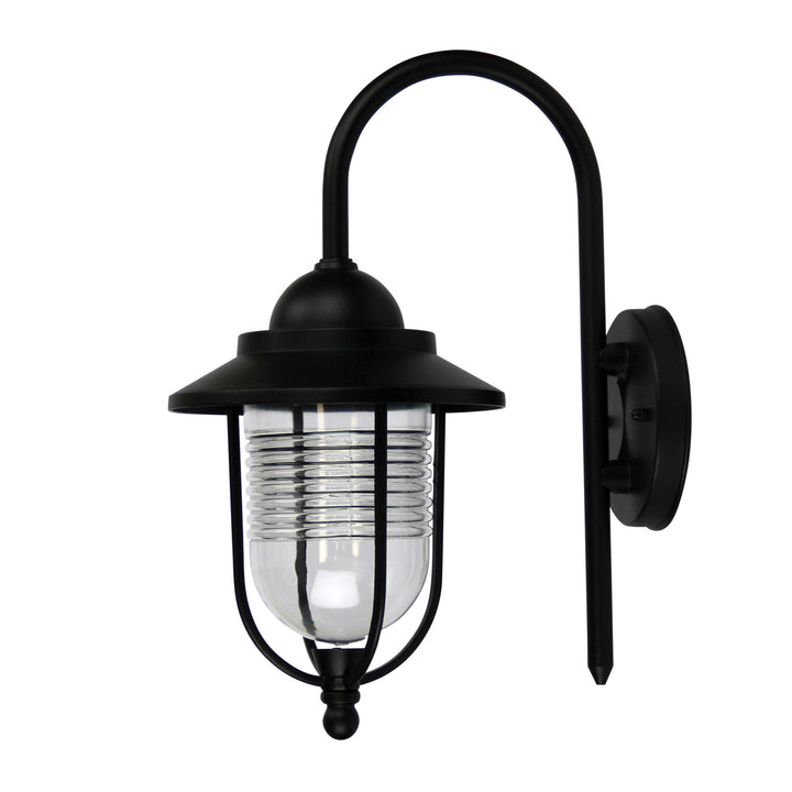 DOMO Contemporary Coach Light Black WALL LIGHT
