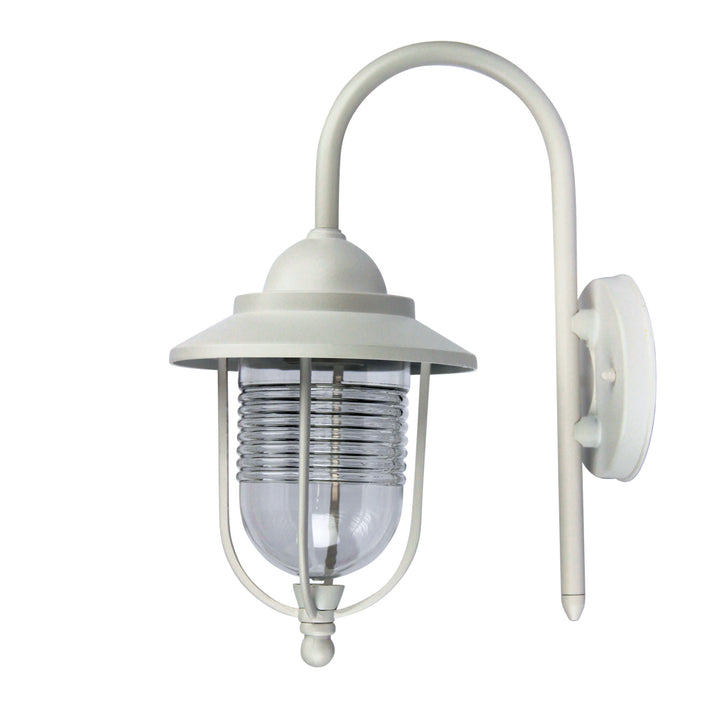 DOMO Contemporary Coach Light White WALL LIGHT