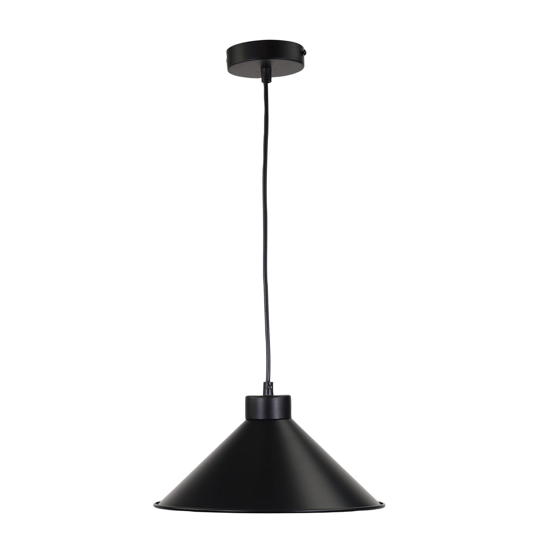 VICTORIANA PENDANT Traditional Metal Pendat Black Pendant