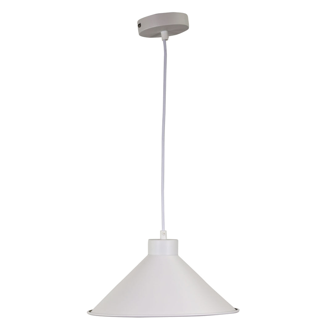 VICTORIANA PENDANT Traditional Metal Pendat White Pendant