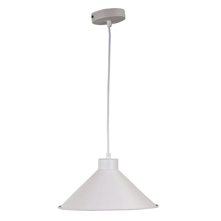 VICTORIANA PENDANT Traditional Metal Pendat White Pendant
