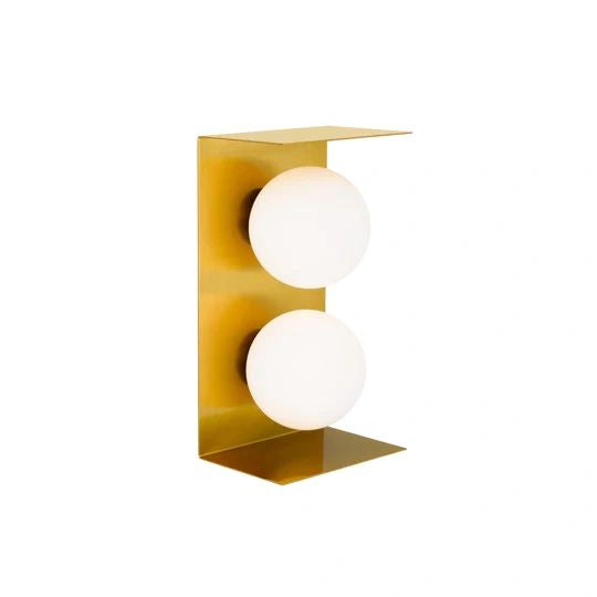 TELBIX OLIO 2 LIGHTS WALL LIGHT ANTIQUE GOLD WALL LIGHT