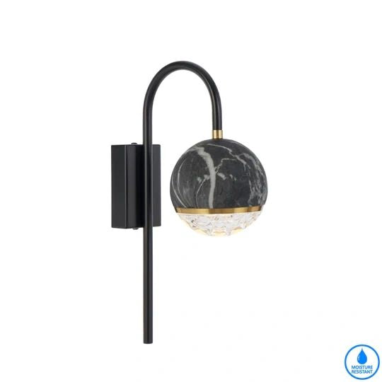 TELBIX ONETA ARM WALL LIGHT BLACK WALL LIGHT