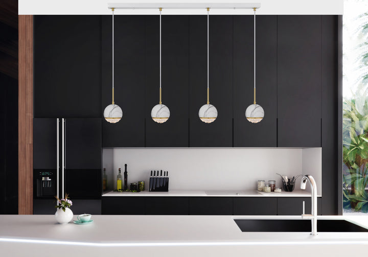 TELBIX ONETA 4 LIGHTS PENDANT Pendant