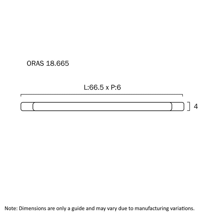 TELBIX ORAS 18W WALL BRAKET IP44 66.5CM VANITY LIGHT