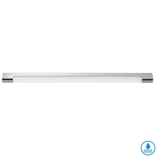 TELBIX ORAS 24W WALL BRAKET IP44 97.5CM CHROME VANITY LIGHT