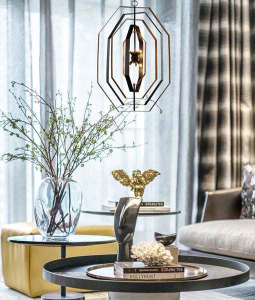 ORBITA: Bohemian Oil Rubbed Bronze Pendant Light Pendant