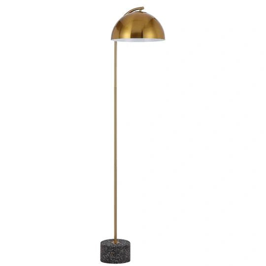 TELBIX ORTEZ FLOOR LAMP BLACK TERRAZZO Floor Lamp