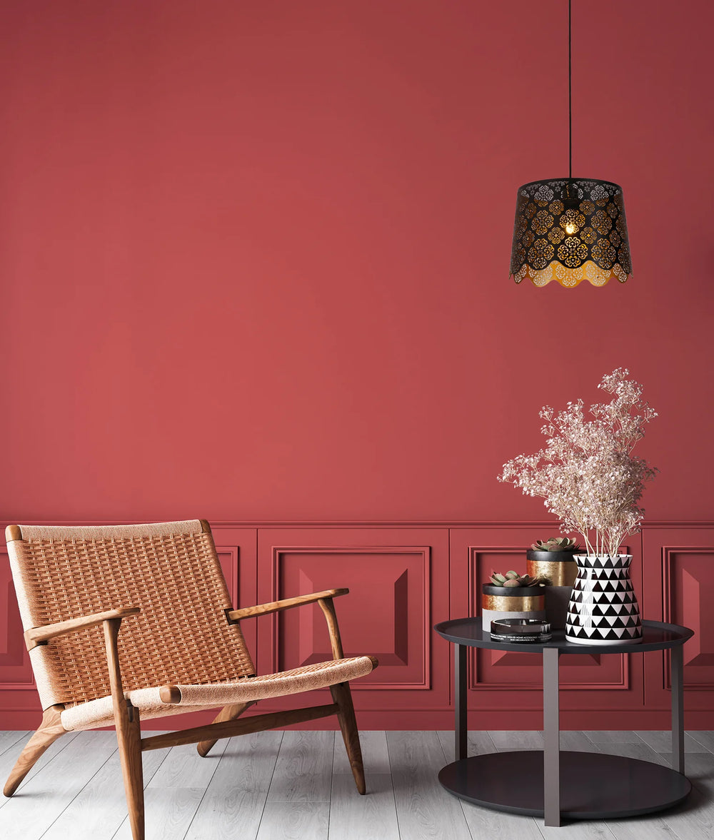 PENSHADE: Interior Slanted with Flower Pattern Laser Cut Pendant Lights Pendant