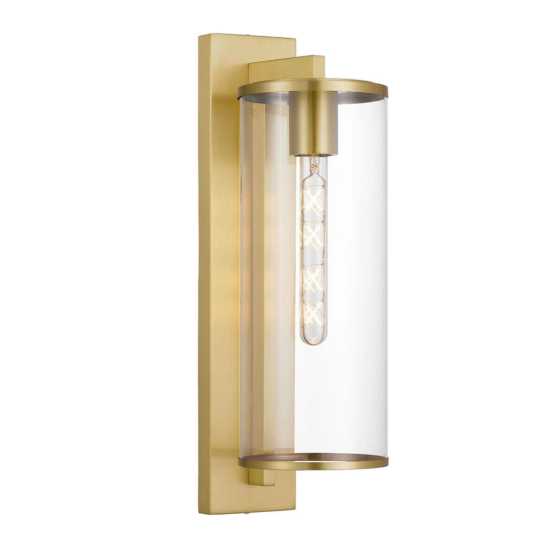 PEROVA 50 EXTERIOR WALL LIGHT Brass WALL LIGHT