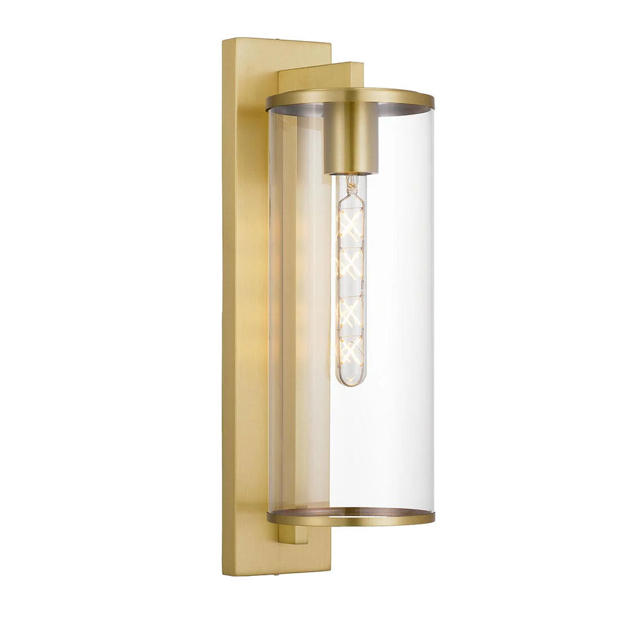 PEROVA 50 EXTERIOR WALL LIGHT Brass WALL LIGHT
