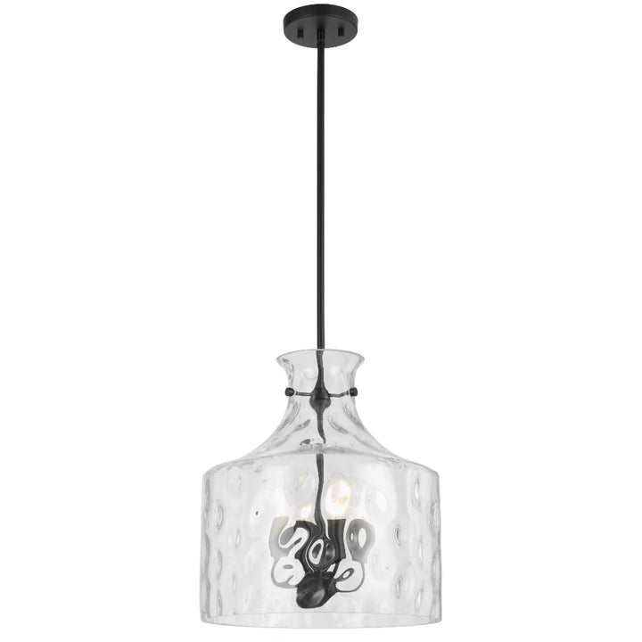 PERRON 4 LIGHT PENDANT Black Pendant